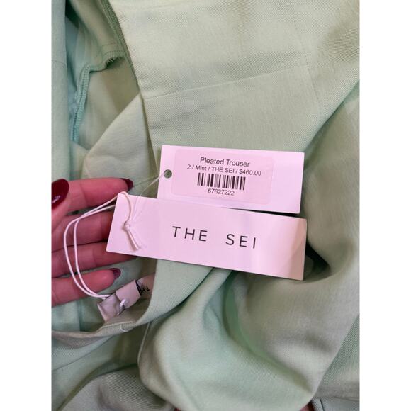 New With Tags - The Sei - Green Trousers - Womens 2 - Picture 6 of 8